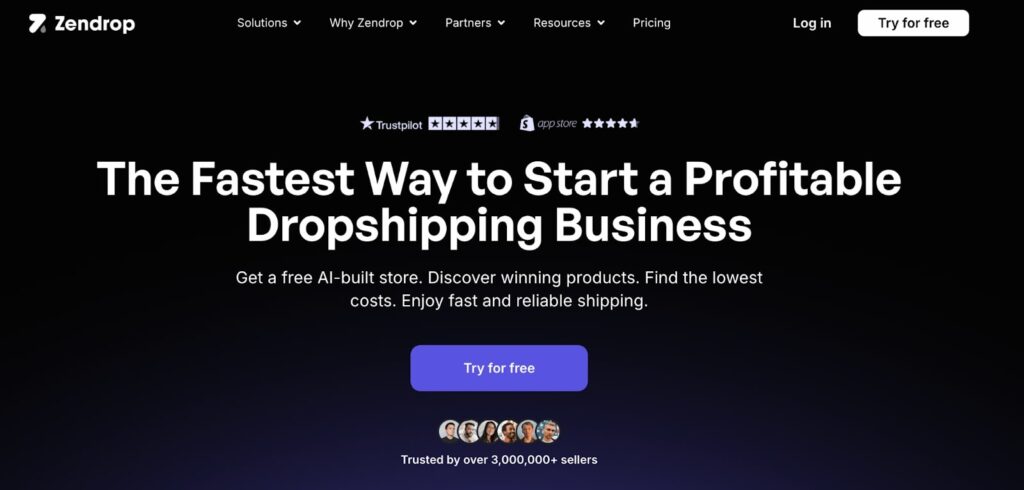 zendrop website