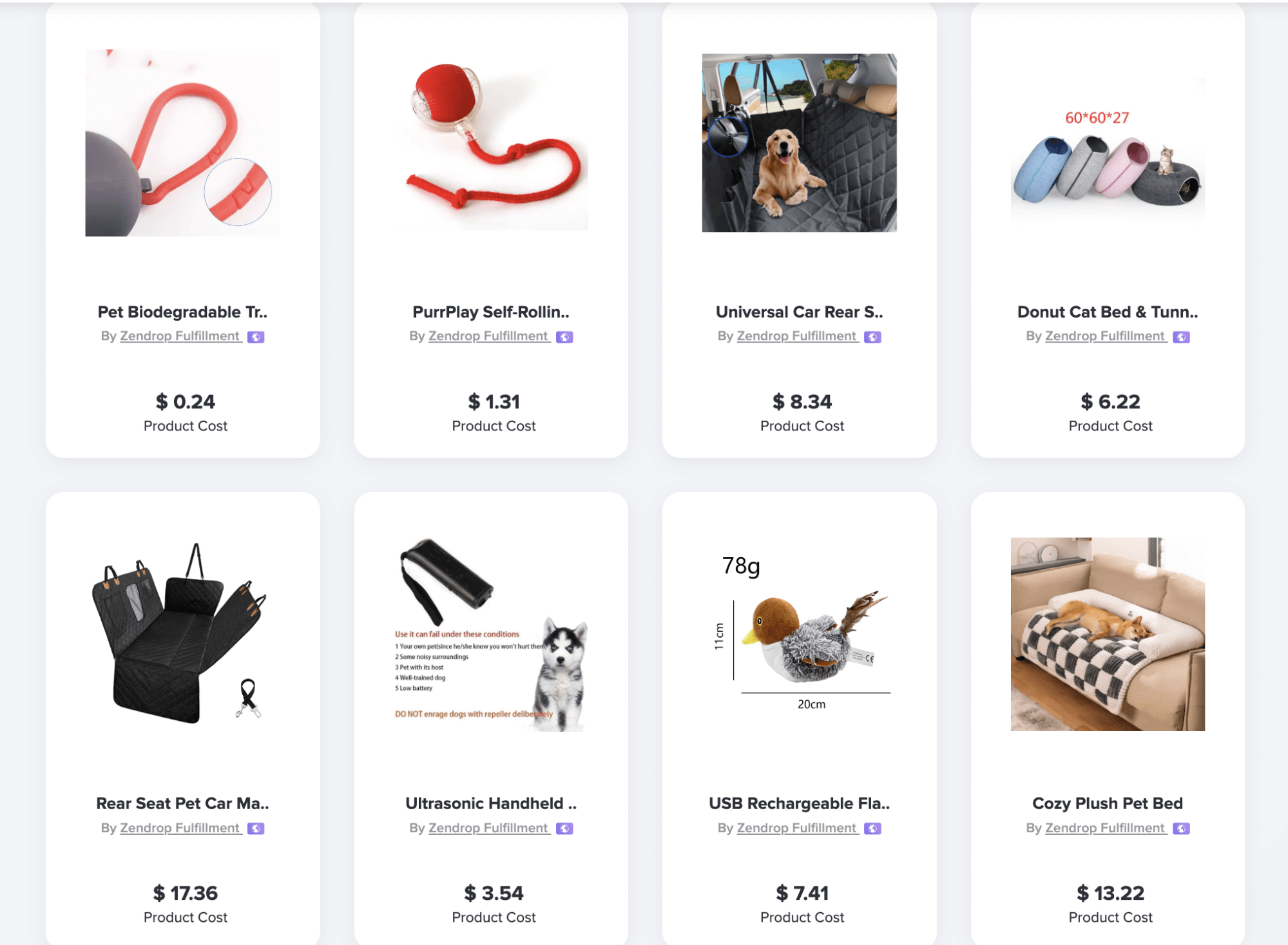 Pet products