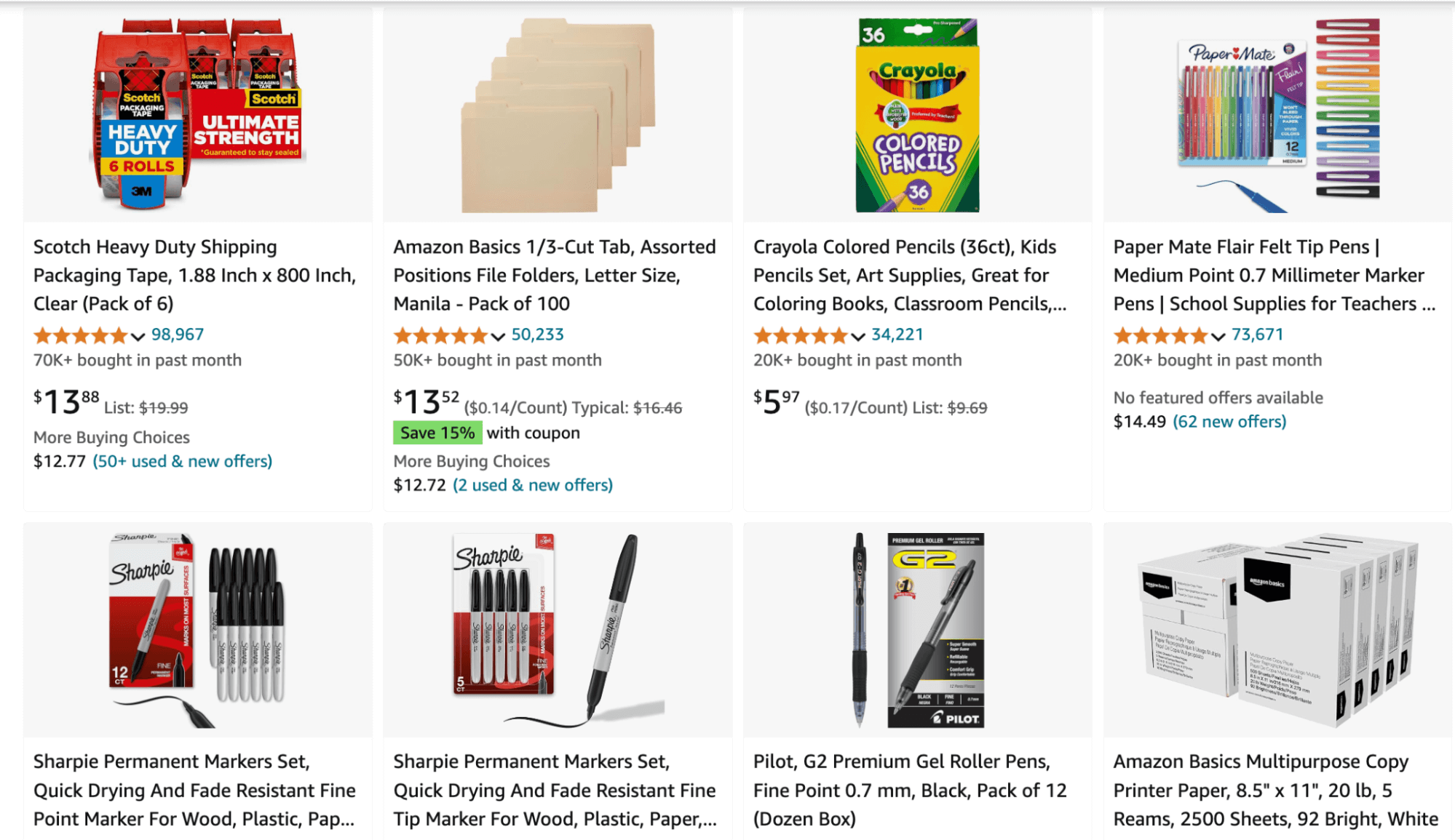 School supplies