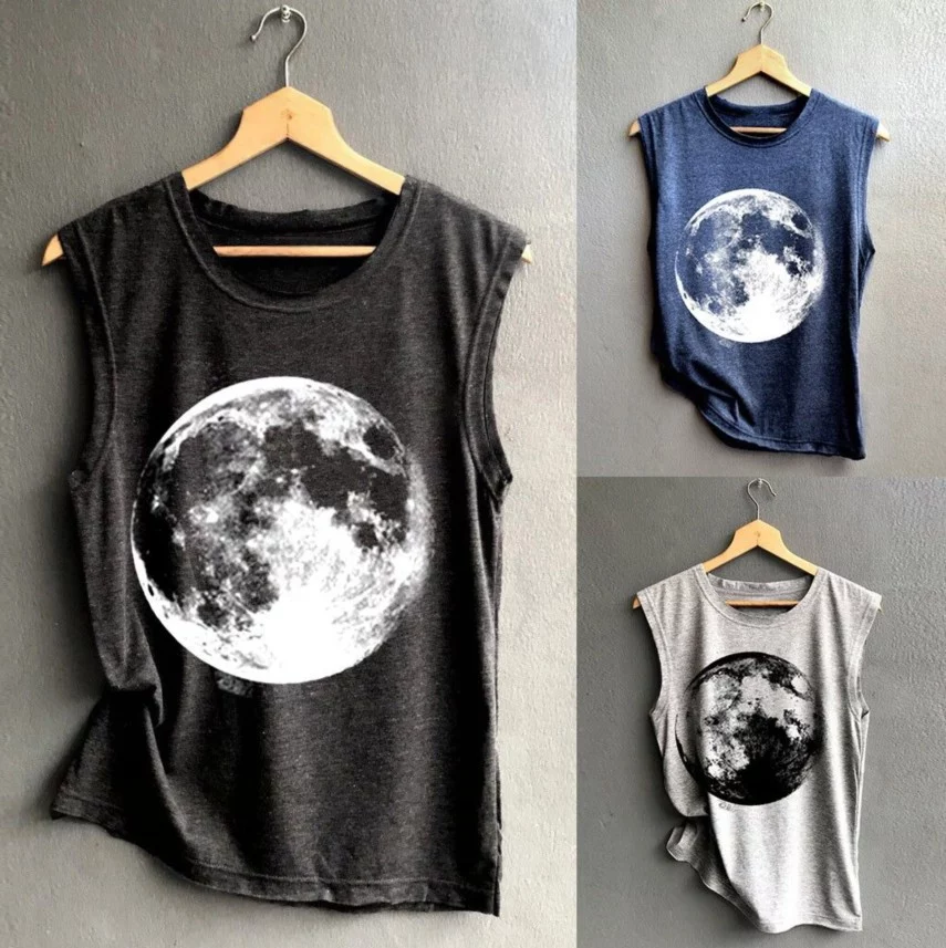 Printed Sleeveless Tank Top