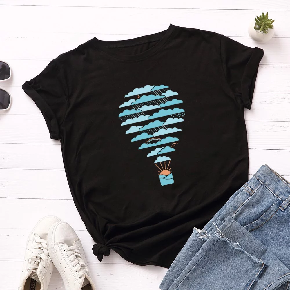 Unisex Cartoon Short Sleeve T-Shirt