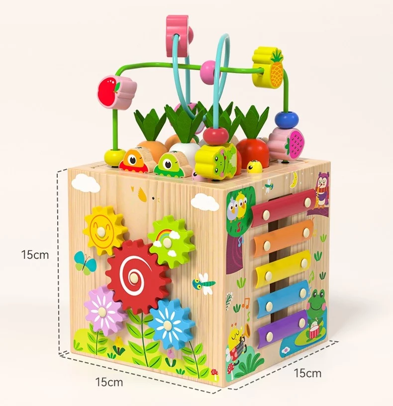 Wooden Game Puzzle Box