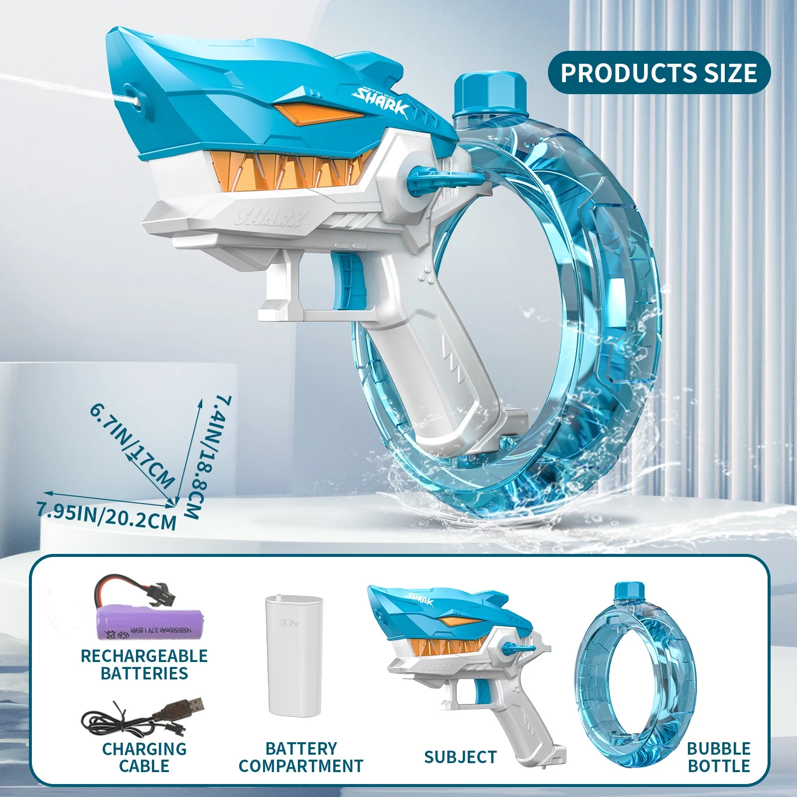 Shark Water Gun Toys